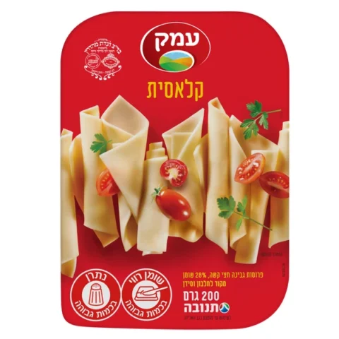 גבינה צהובה עמק 200 ג׳